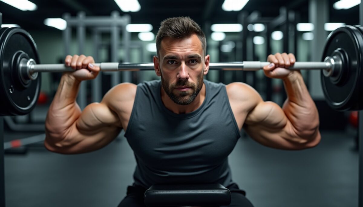 Barre au front triceps : exécution précise, variantes et conseils pour un triceps solide