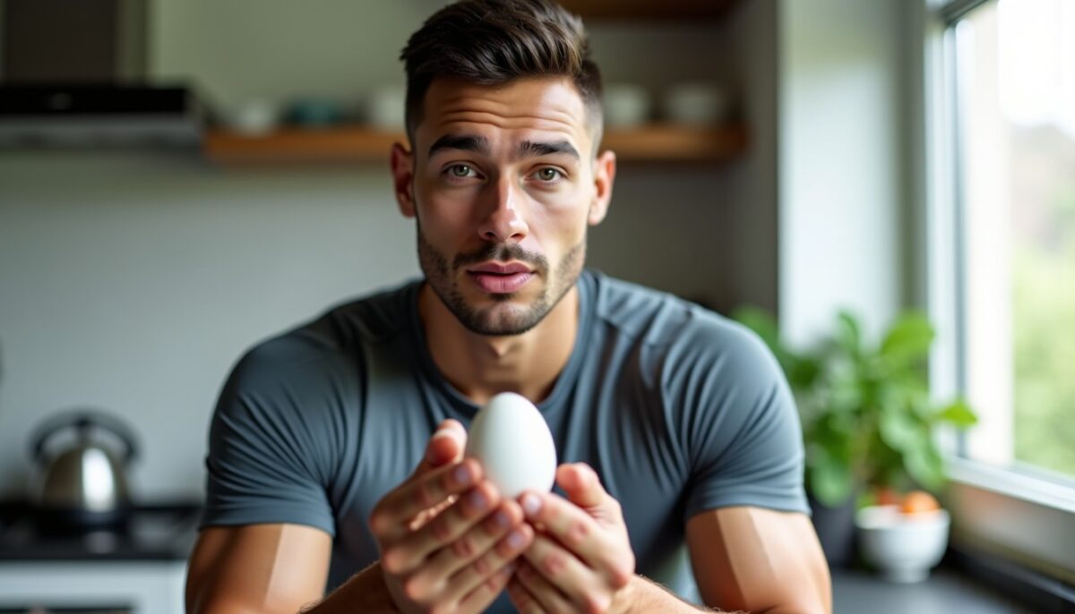 Calories dans un œuf dur : combien réellement pour un sportif et comment bien le doser